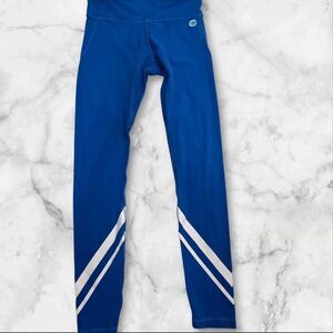 Tory Burch Sport Blue Leggings Size Medium